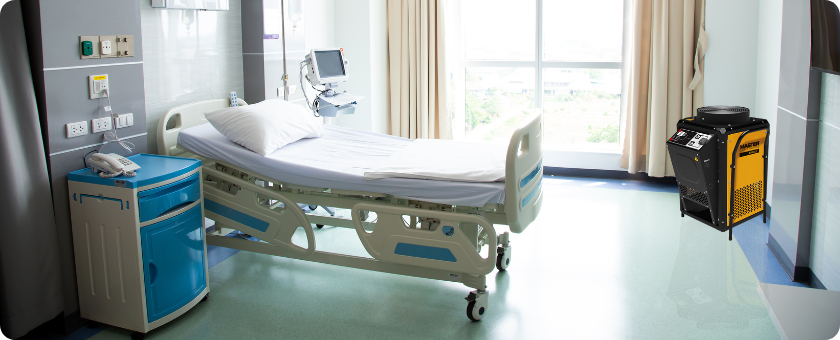 pest control in hospital room
