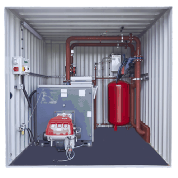 500kW Boiler Containerised