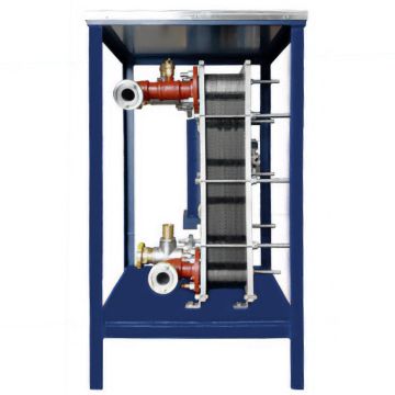 600kW Plate Heat Exchanger DHW