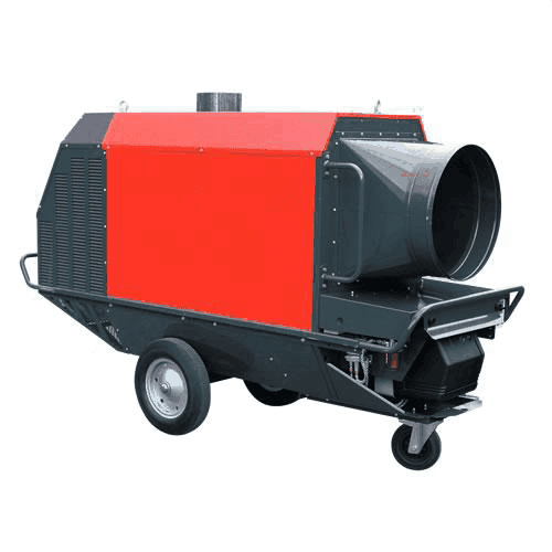 Radial 200 High Output Indirect oil fired Heater Hire